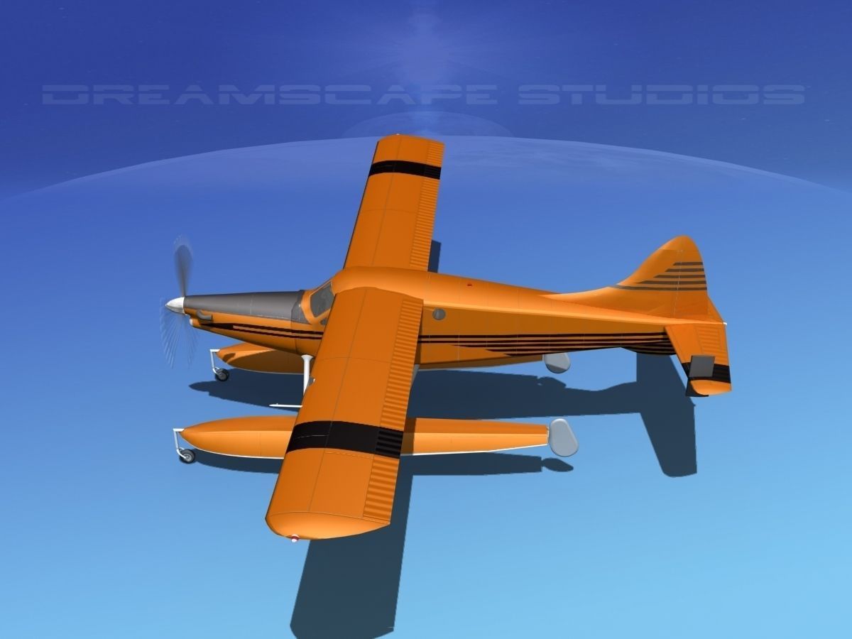 DeHavilland DHC-2 Turbo Beaver V05 3D model_9