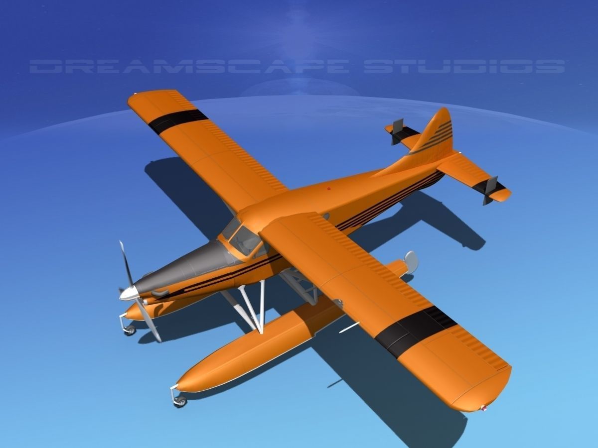 DeHavilland DHC-2 Turbo Beaver V05 3D model_10