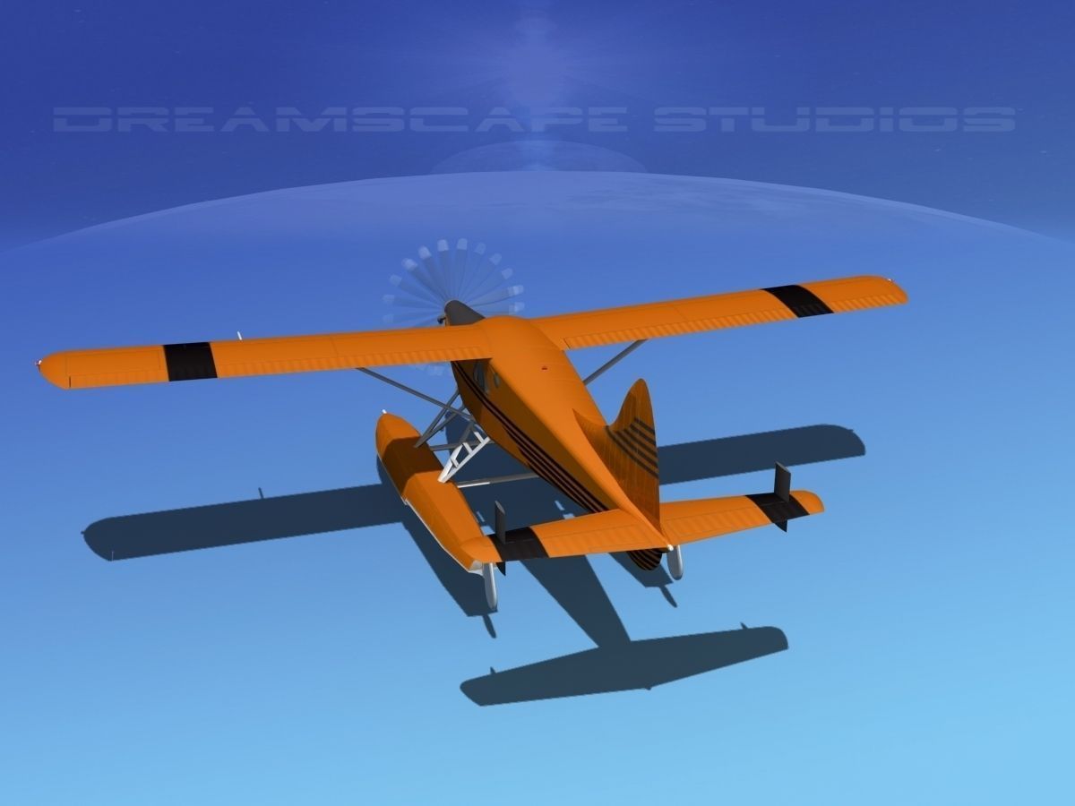 DeHavilland DHC-2 Turbo Beaver V05 3D model_7