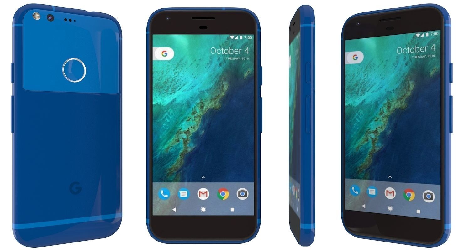 Google Pixel All Colors 3D model_36