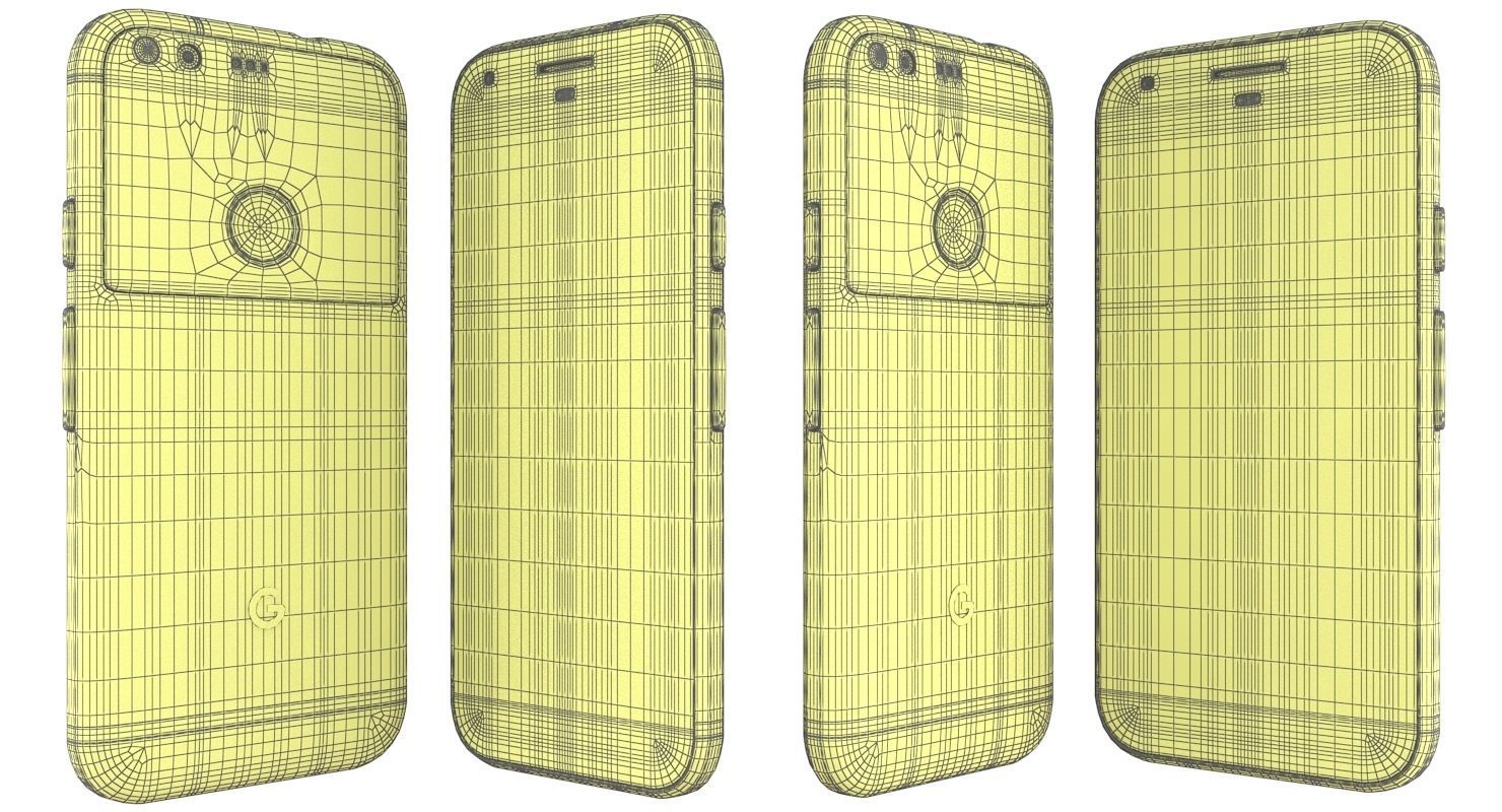 Google Pixel All Colors 3D model_49