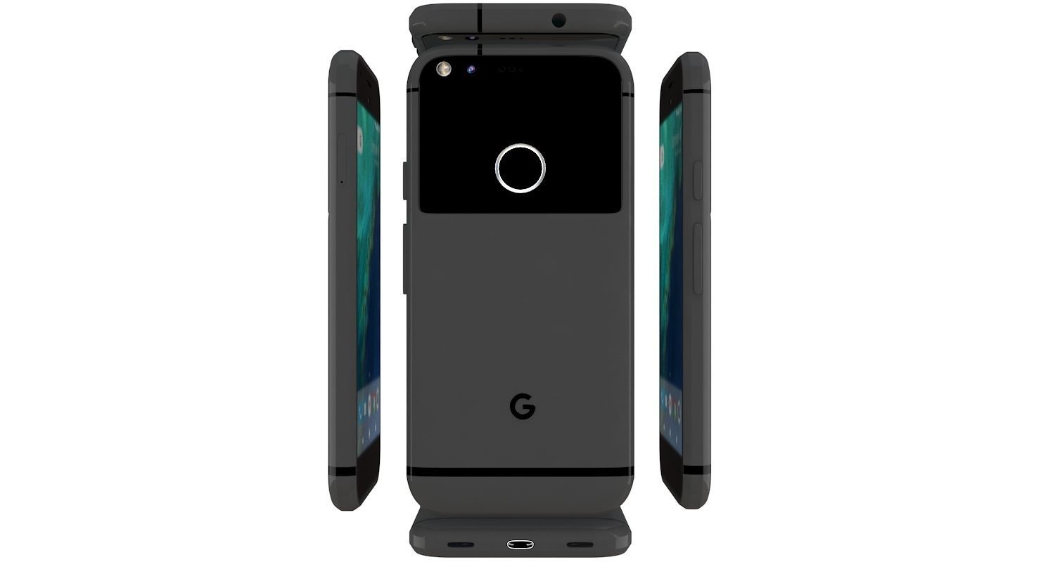 Google Pixel All Colors 3D model_31