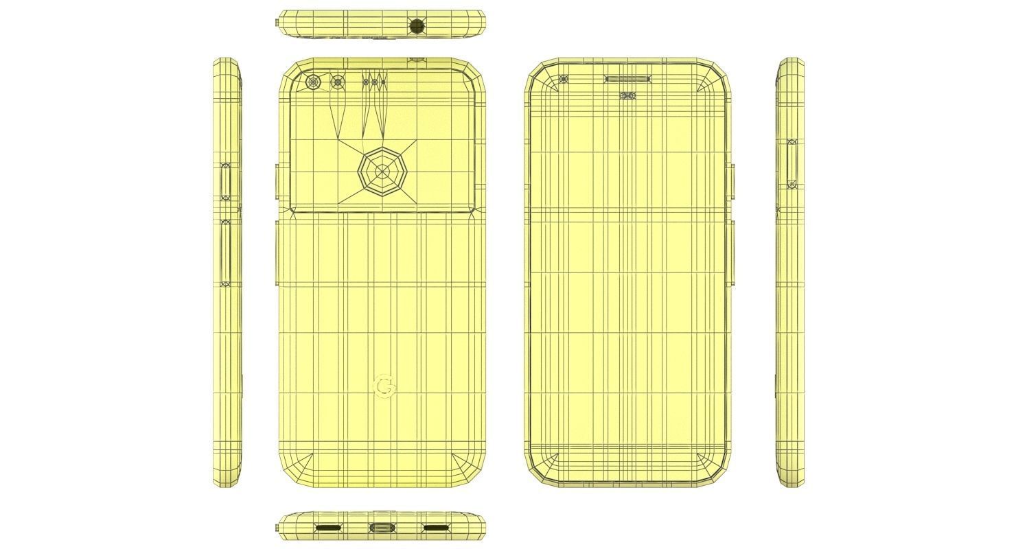 Google Pixel All Colors 3D model_56
