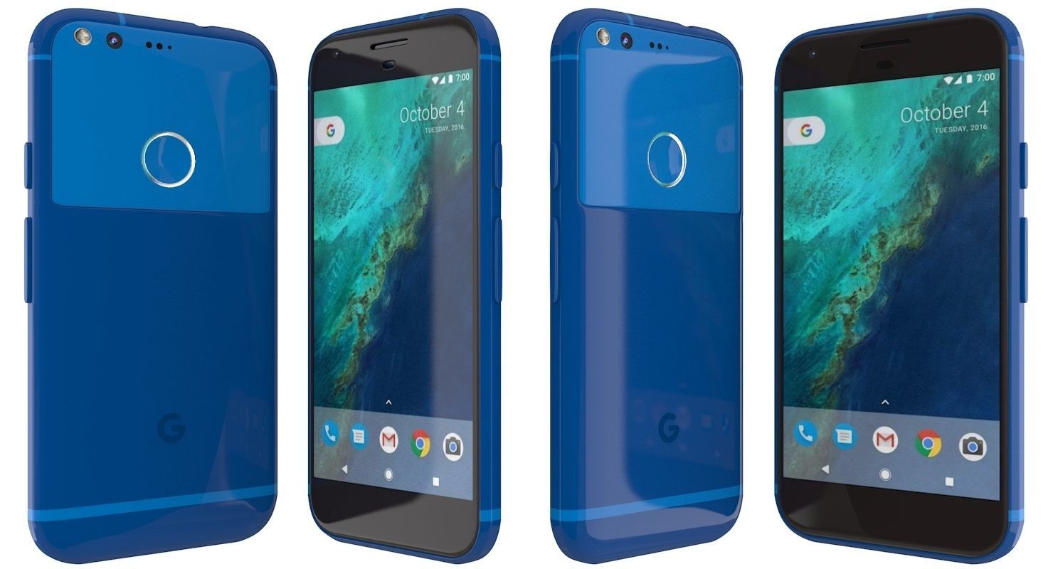 Google Pixel All Colors 3D model_34