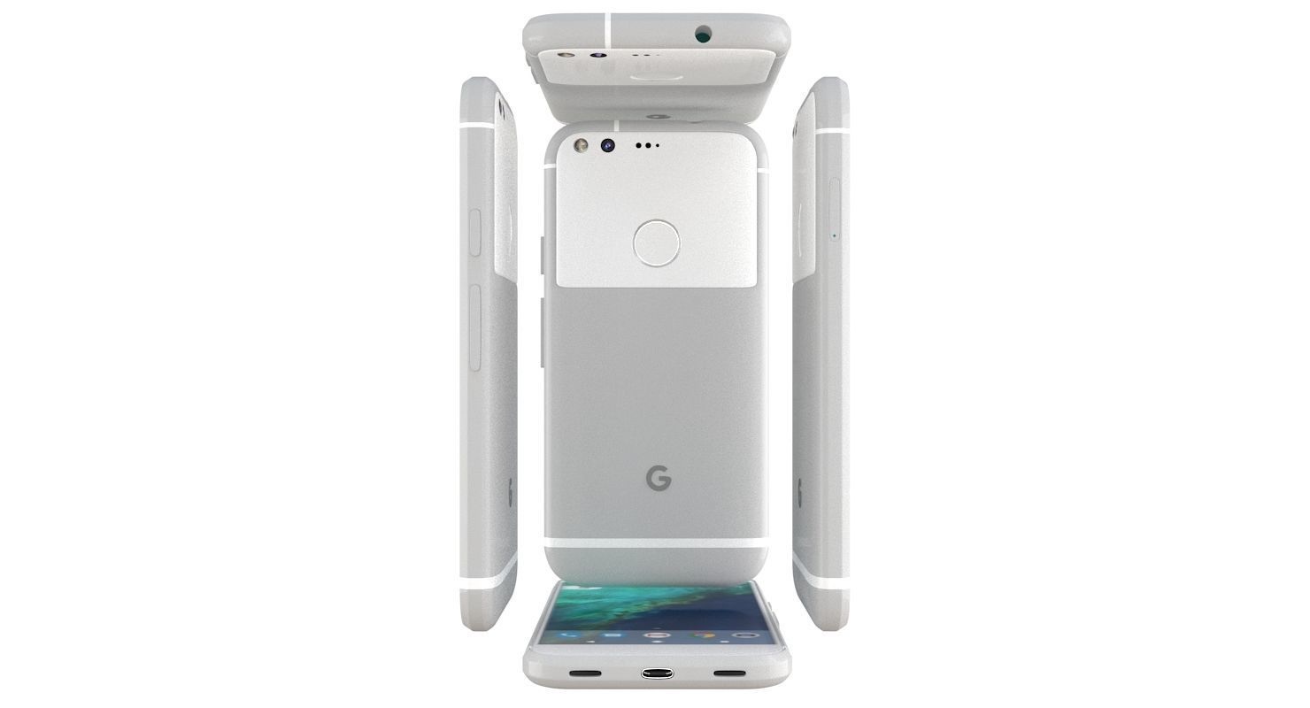 Google Pixel All Colors 3D model_15