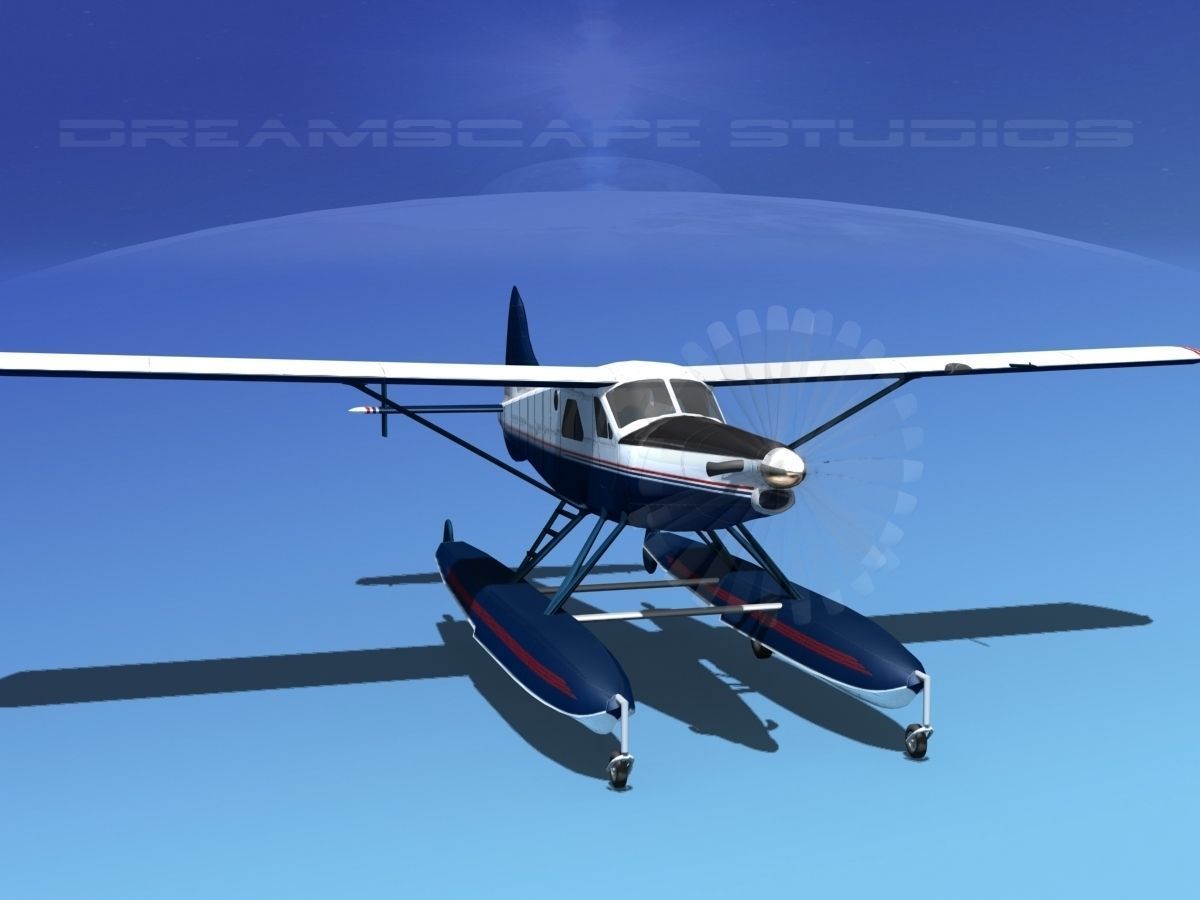 DeHavilland DHC-2 Turbo Beaver V07 3D model_2