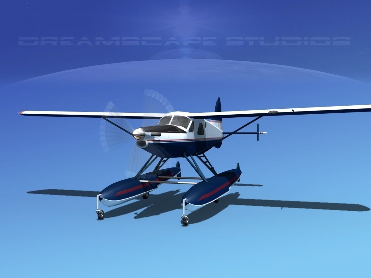 DeHavilland DHC-2 Turbo Beaver V07 3D model_1