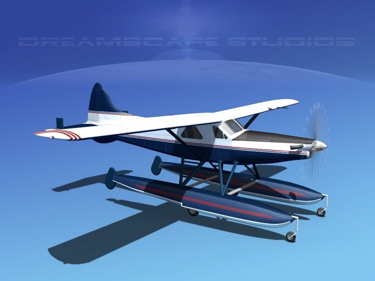 DeHavilland DHC-2 Turbo Beaver V07 3D model_3