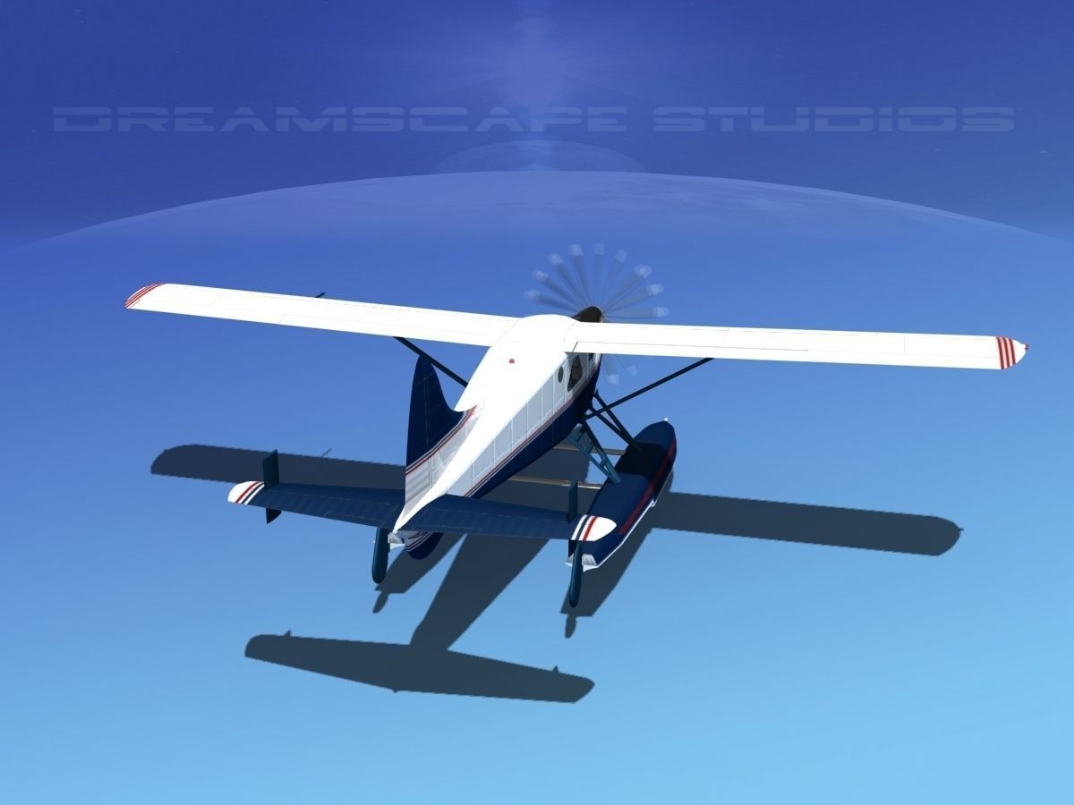 DeHavilland DHC-2 Turbo Beaver V07 3D model_6
