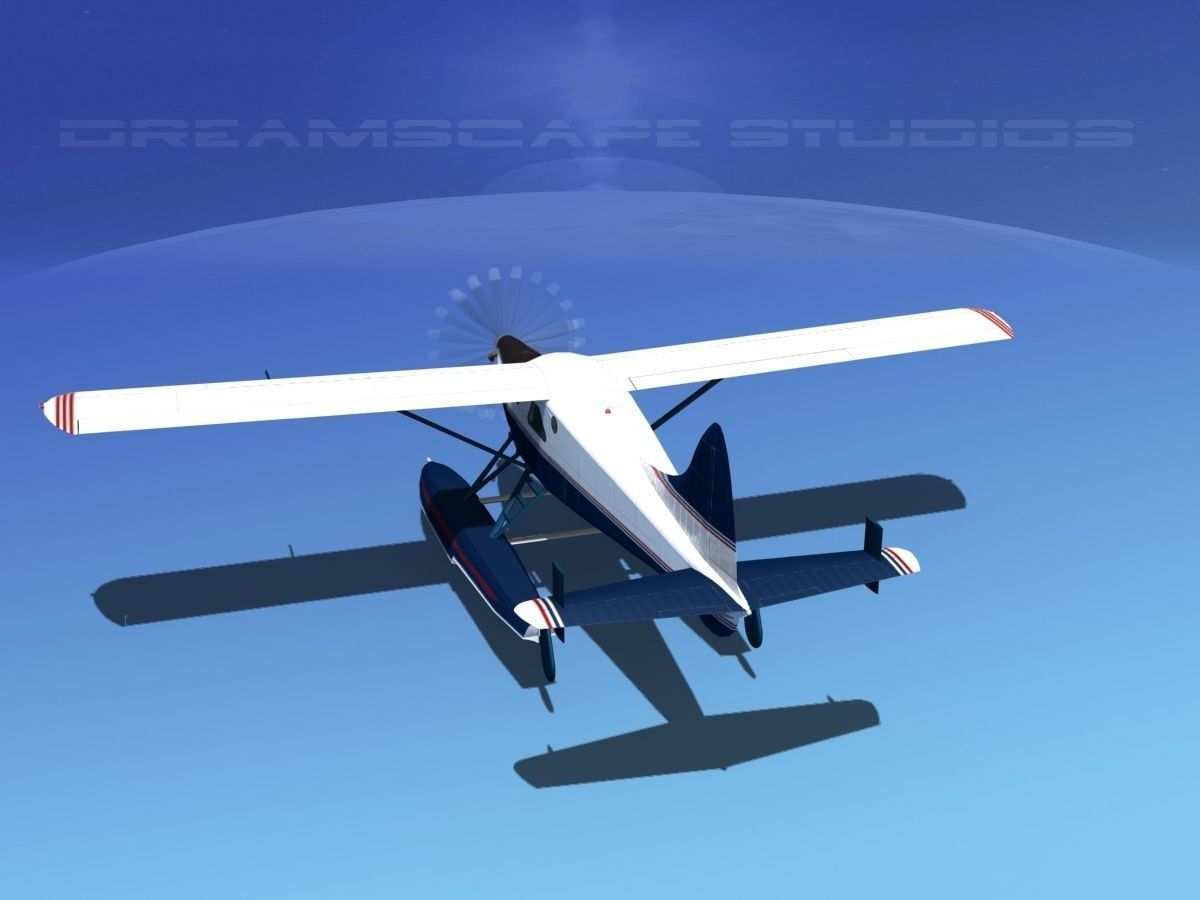 DeHavilland DHC-2 Turbo Beaver V07 3D model_7