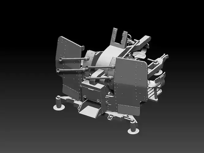 German 20mm Flak 38 3D print model