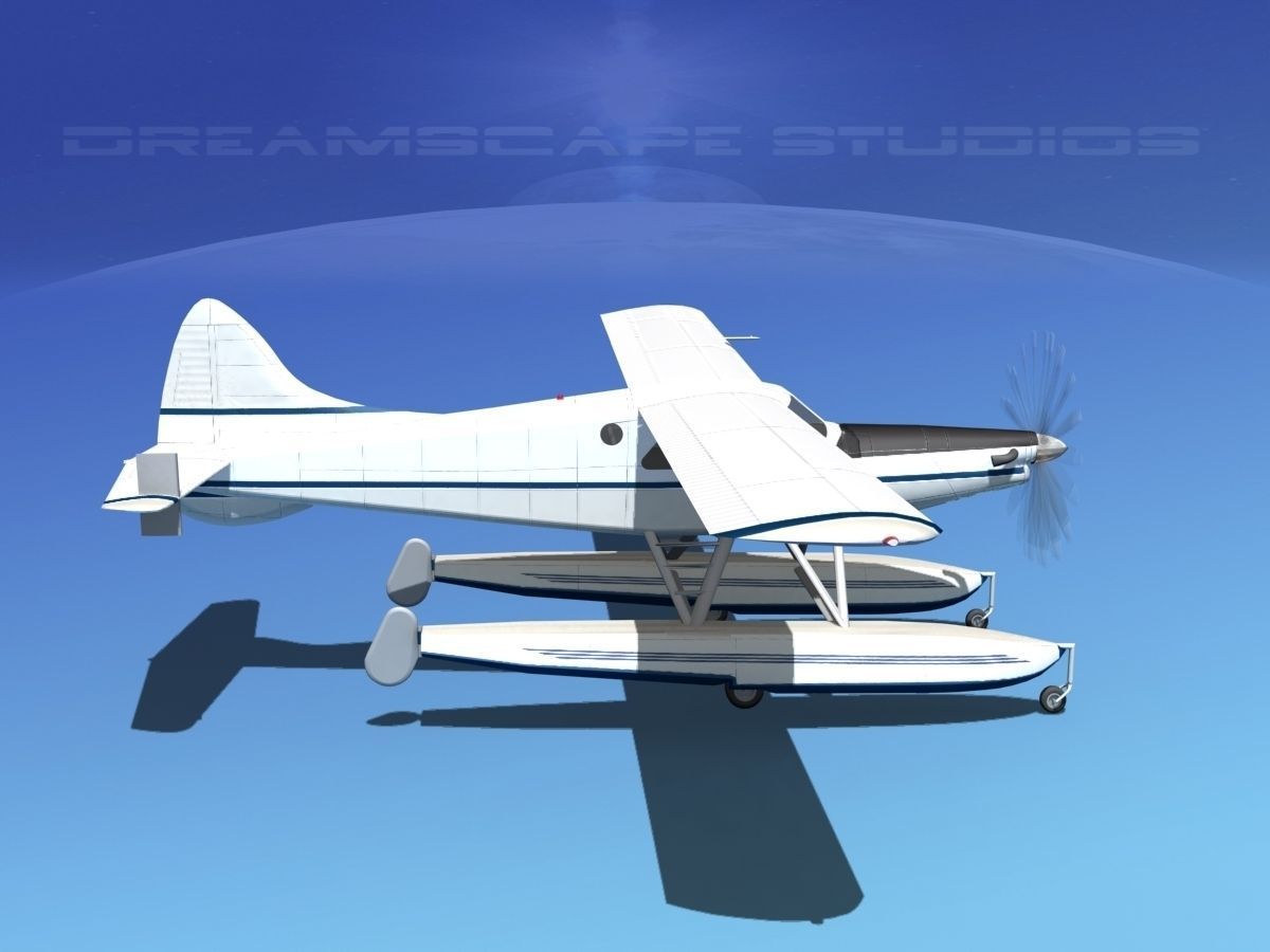 DeHavilland DHC-2 Turbo Beaver V09 3D model_4