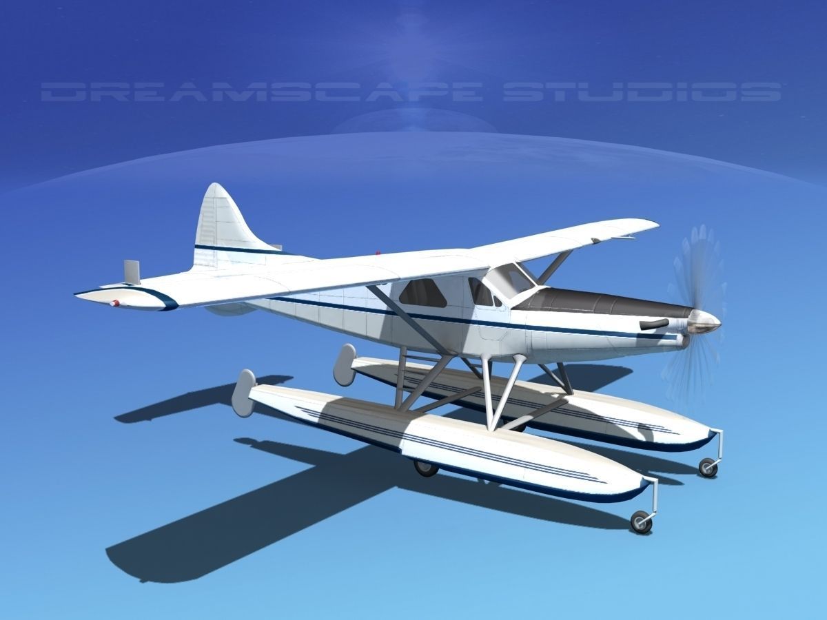DeHavilland DHC-2 Turbo Beaver V09 3D model_3