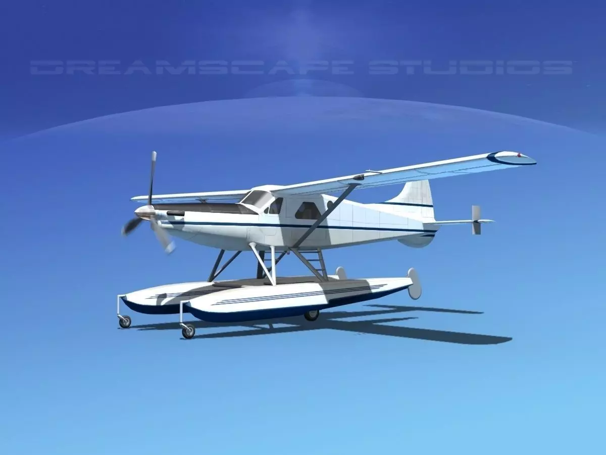 DeHavilland DHC-2 Turbo Beaver V09 3D model_0