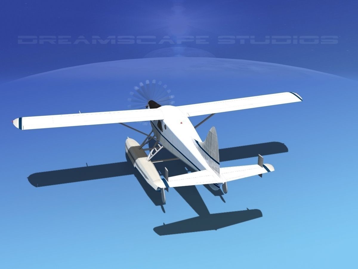 DeHavilland DHC-2 Turbo Beaver V09 3D model_7