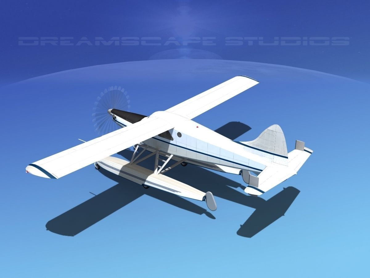 DeHavilland DHC-2 Turbo Beaver V09 3D model_8
