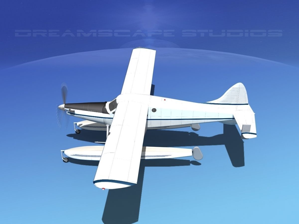 DeHavilland DHC-2 Turbo Beaver V09 3D model_9