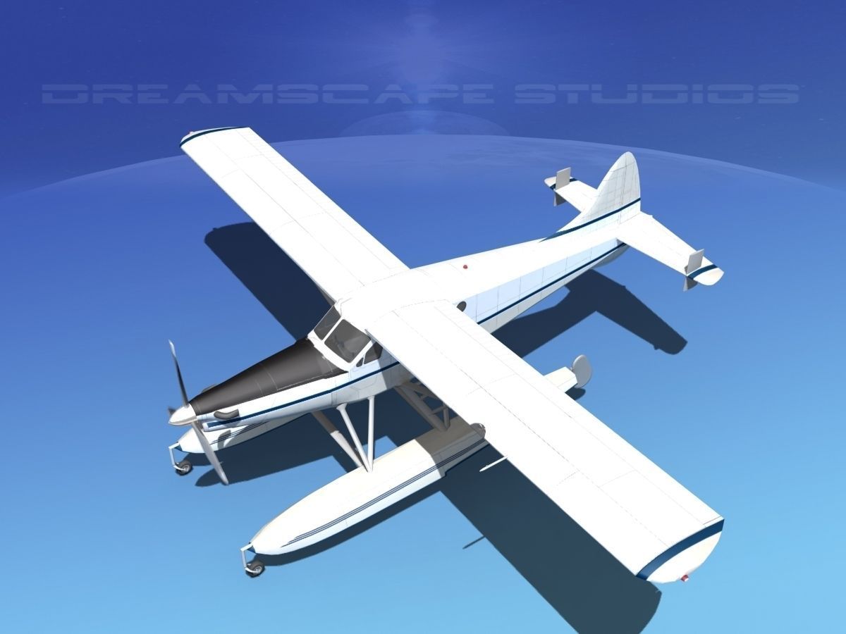 DeHavilland DHC-2 Turbo Beaver V09 3D model_10