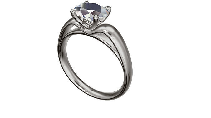 p49 ring 3D print model