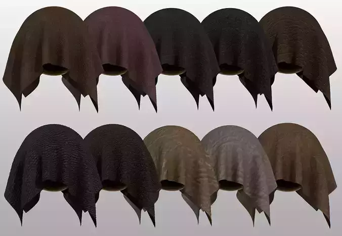 Leather Vol 01 - PBR