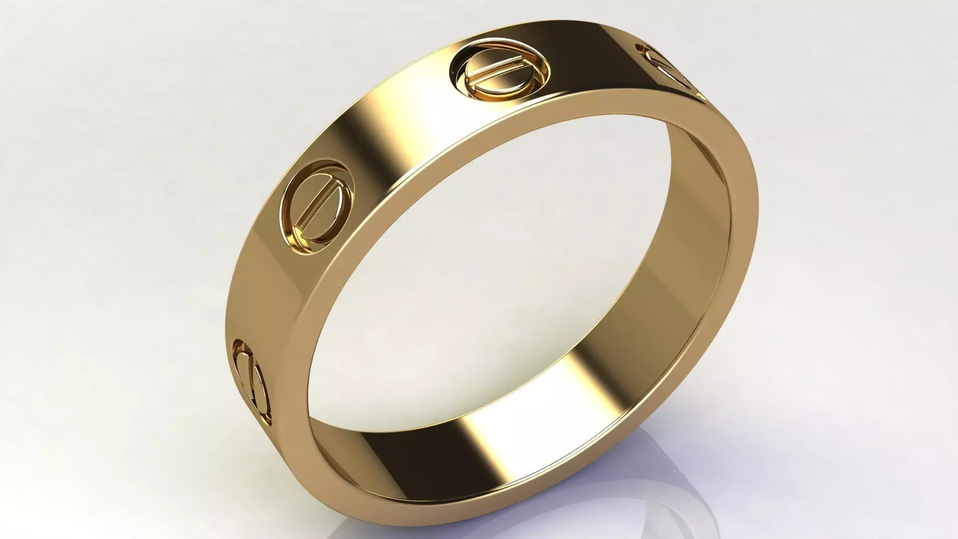 Love Wedding Band 3D print model_0