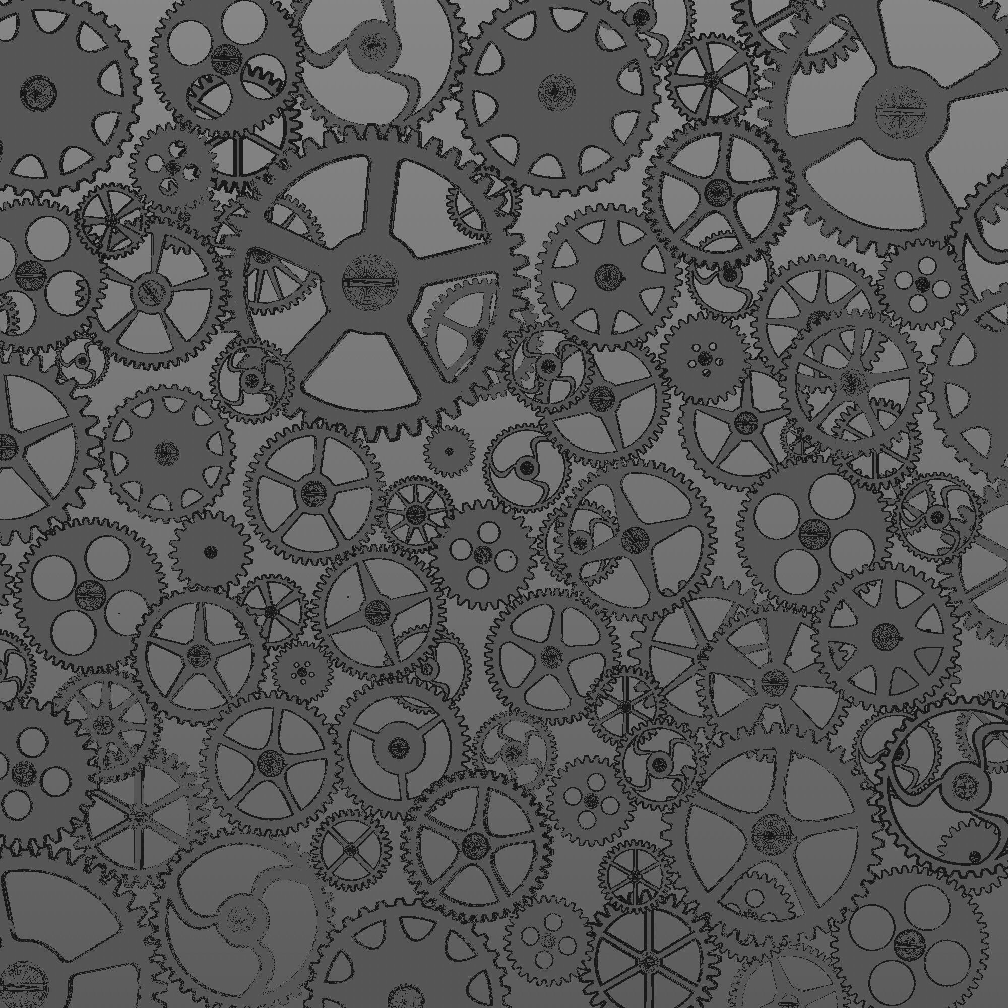 Scratched gears 3D model_6