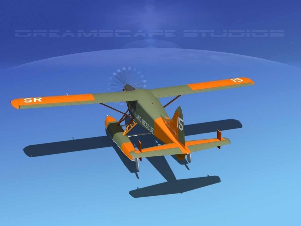 DeHavilland DHC-2 Turbo Beaver V11 3D model_7
