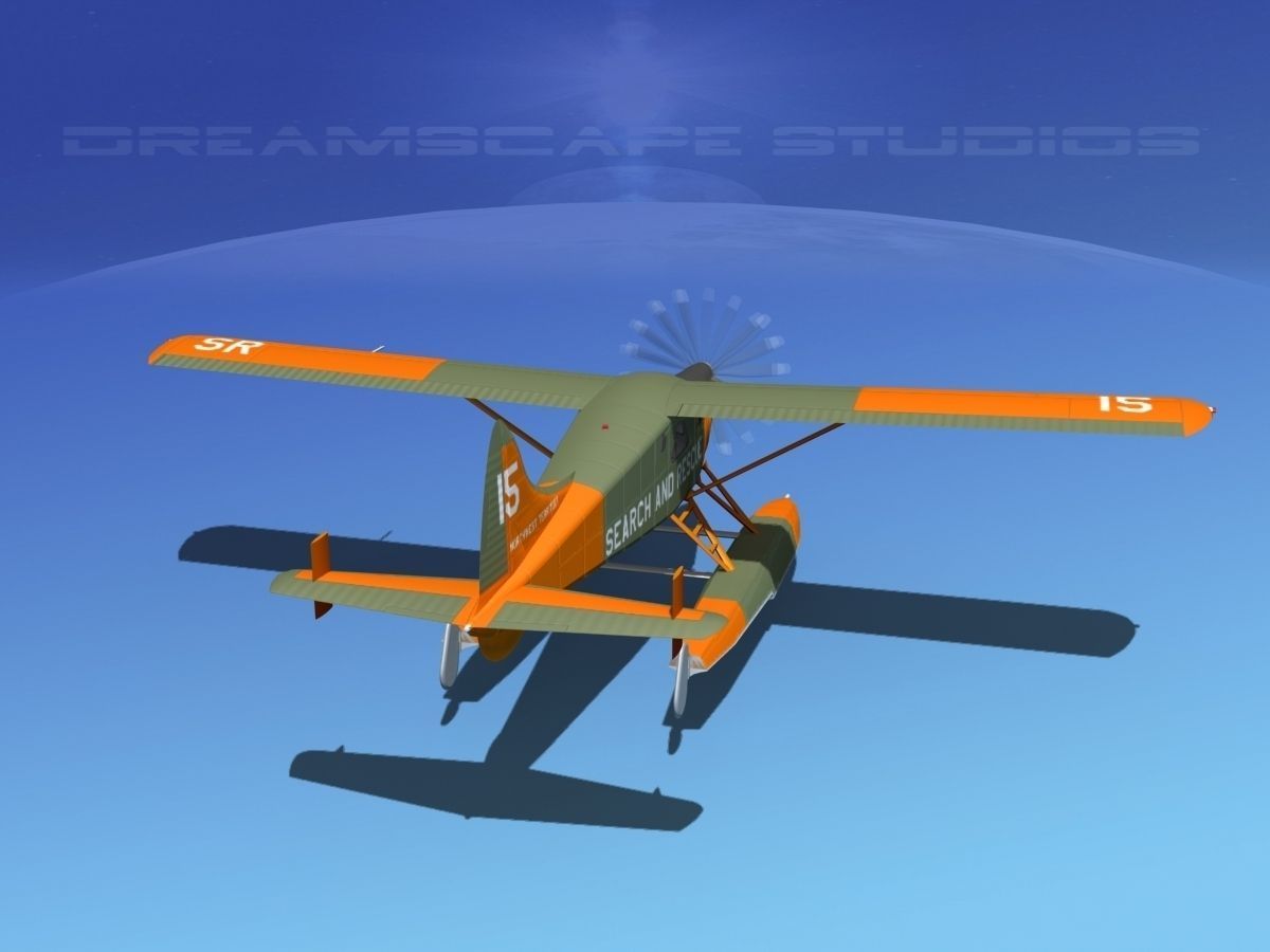 DeHavilland DHC-2 Turbo Beaver V11 3D model_6