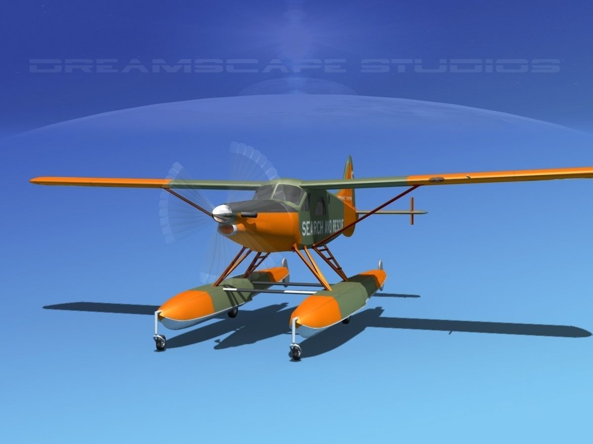 DeHavilland DHC-2 Turbo Beaver V11 3D model_2