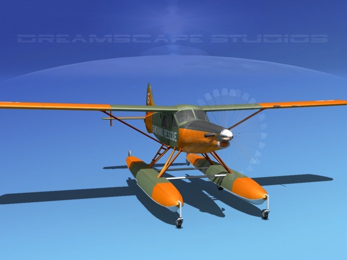 DeHavilland DHC-2 Turbo Beaver V11 3D model_3