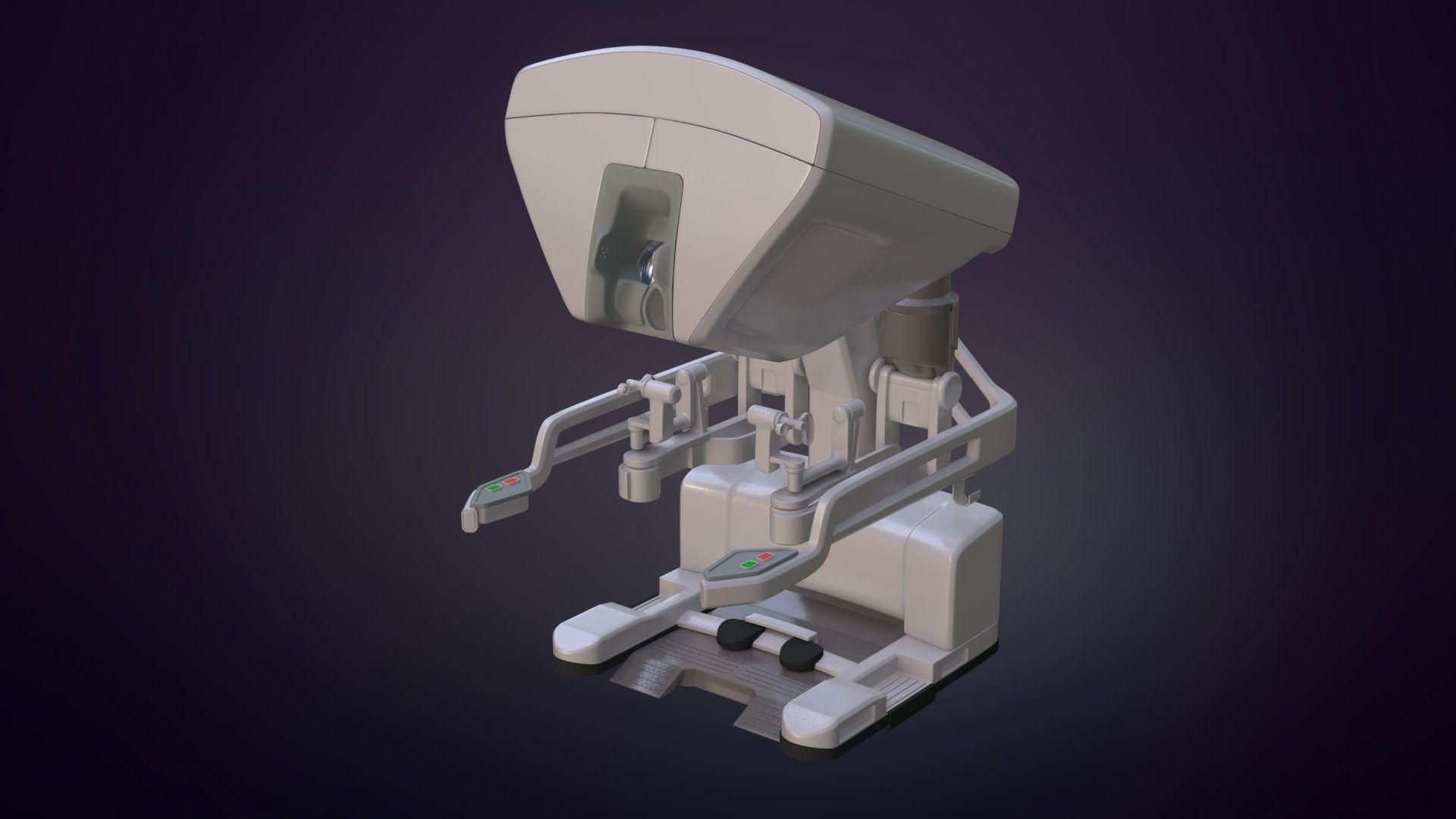 Hospital Set - Medical Equipments 3D model_20