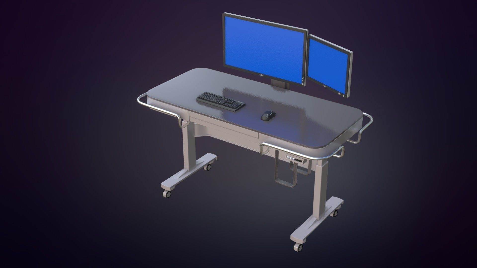 Hospital Set - Medical Equipments 3D model_44