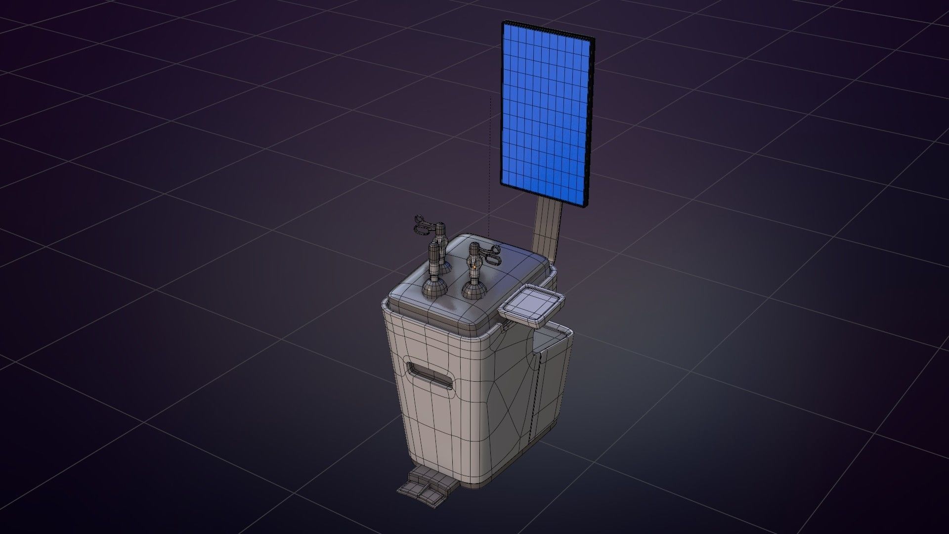 Hospital Set - Medical Equipments 3D model_43