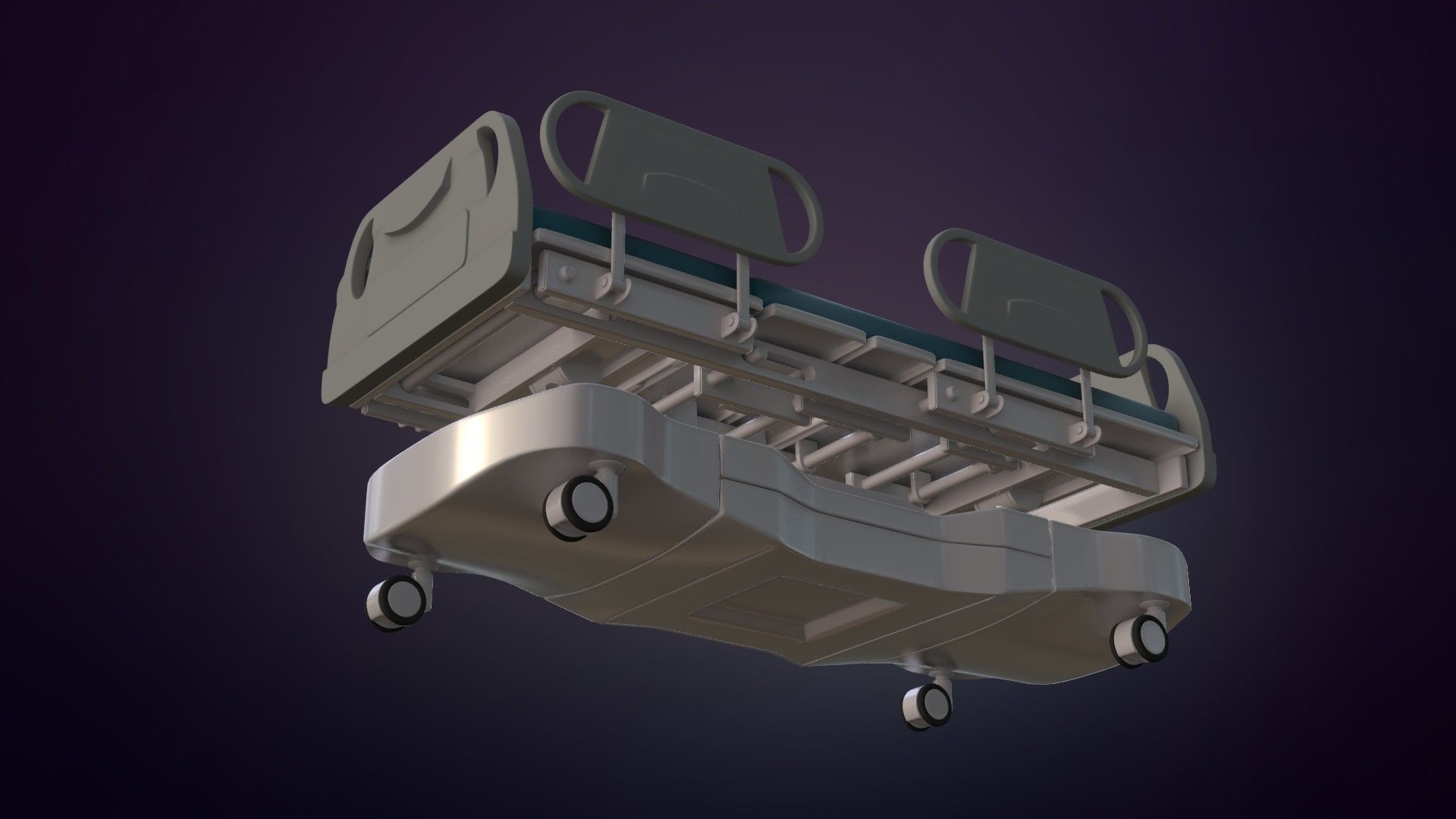Hospital Set - Medical Equipments 3D model_36