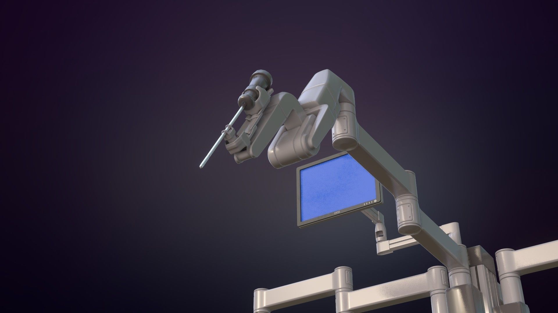 Hospital Set - Medical Equipments 3D model_27