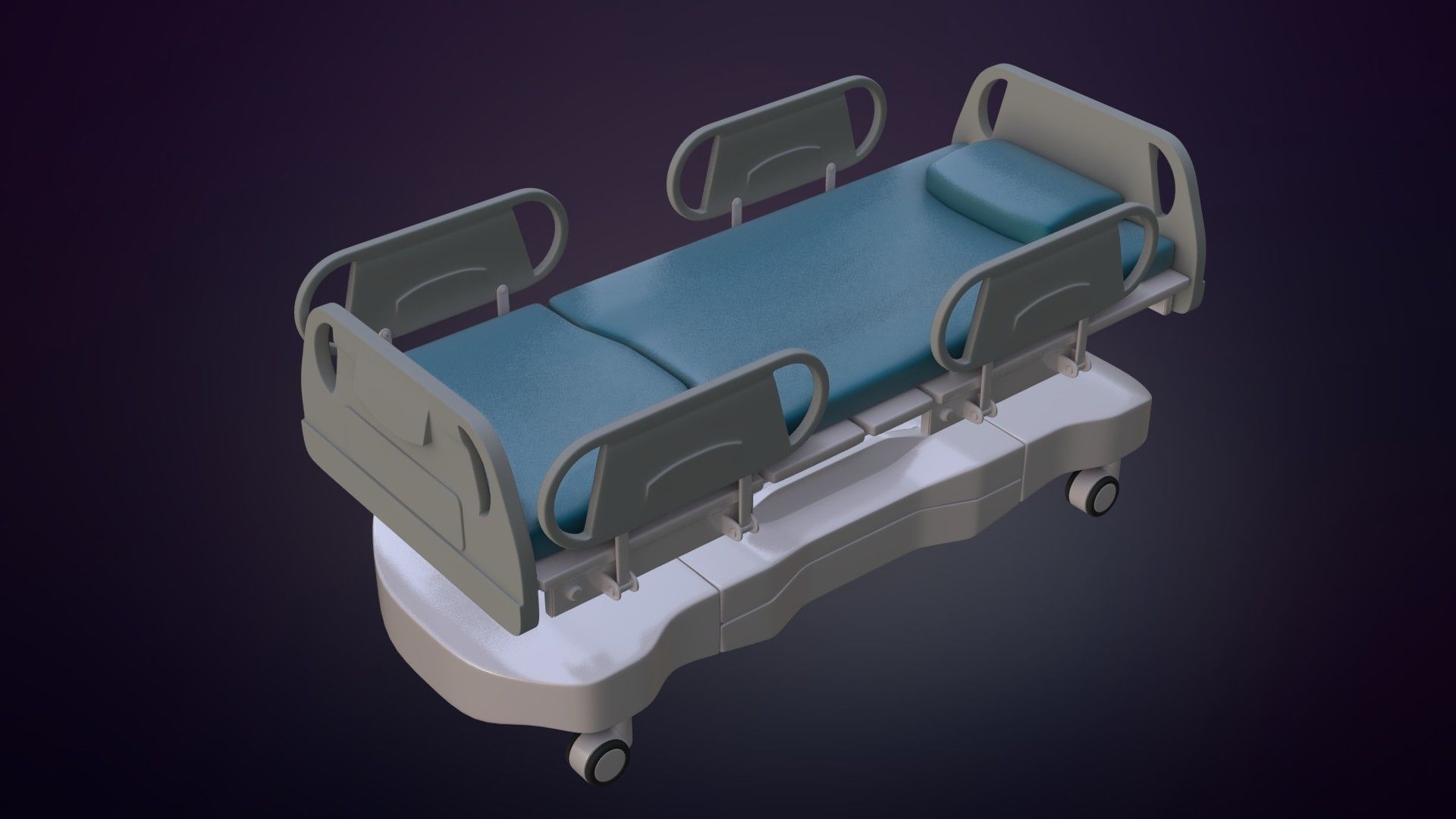 Hospital Set - Medical Equipments 3D model_34