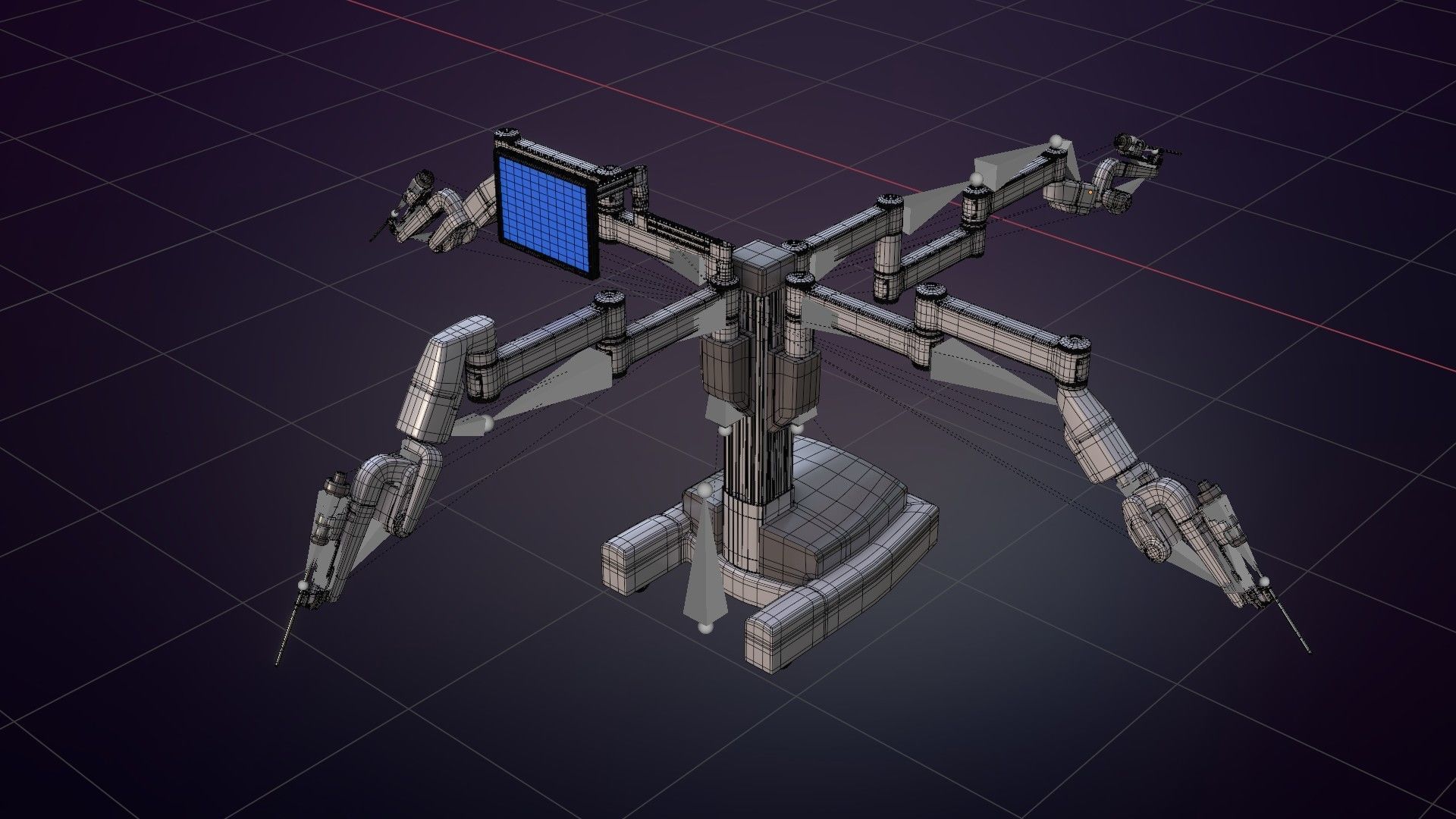 Hospital Set - Medical Equipments 3D model_26