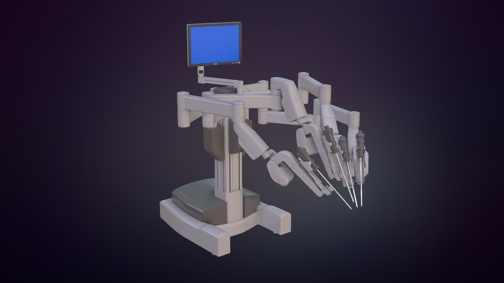 Hospital Set - Medical Equipments 3D model_24