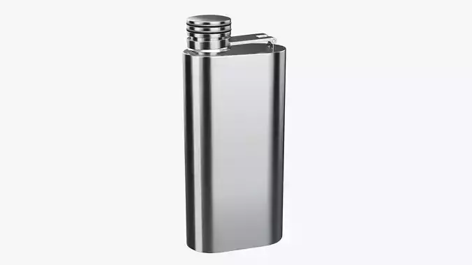 Liquor flask stainless steel 03