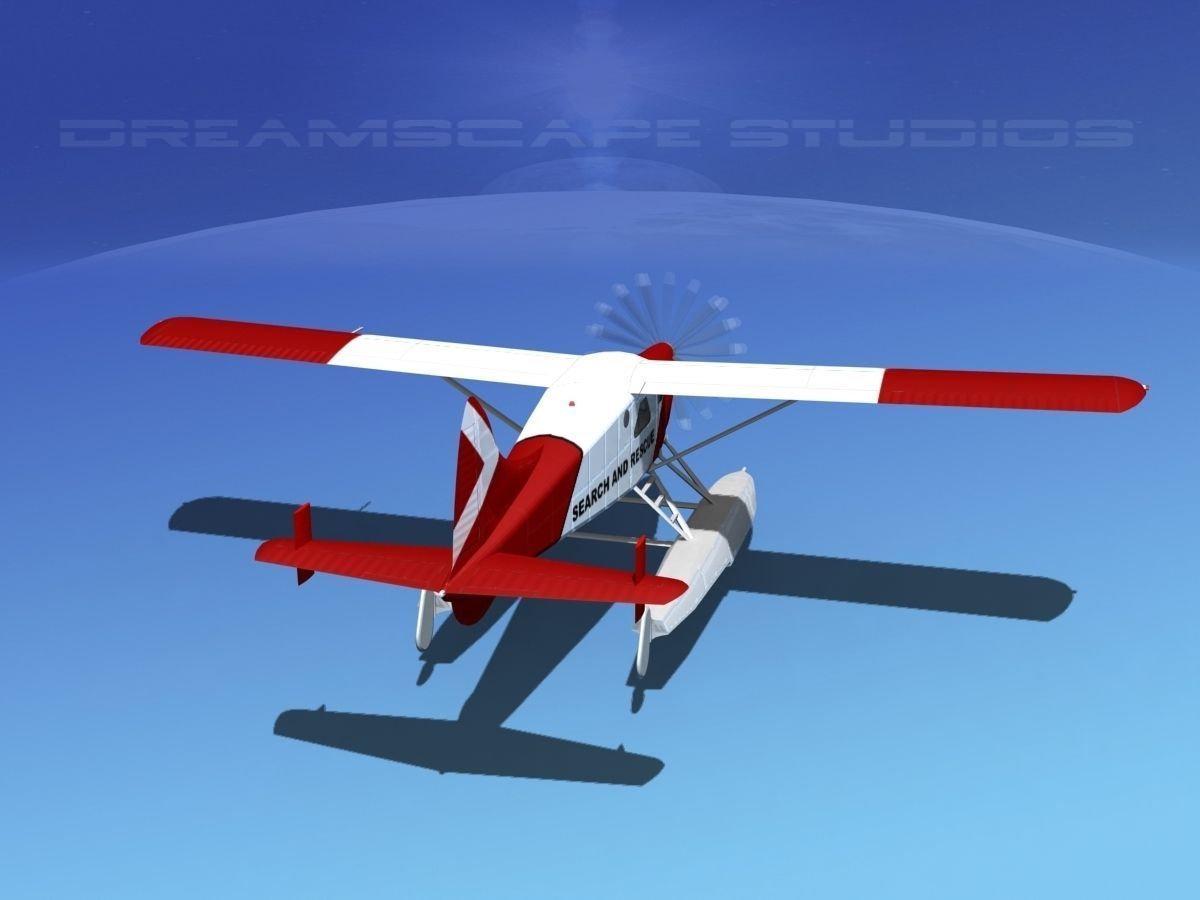 DeHavilland DHC-2 Turbo Beaver V18 3D model_6