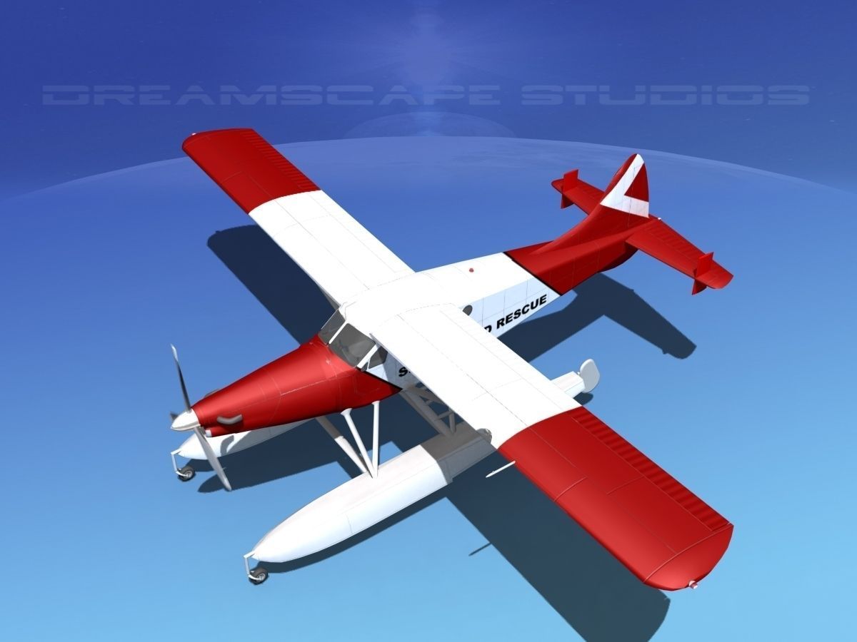 DeHavilland DHC-2 Turbo Beaver V18 3D model_10