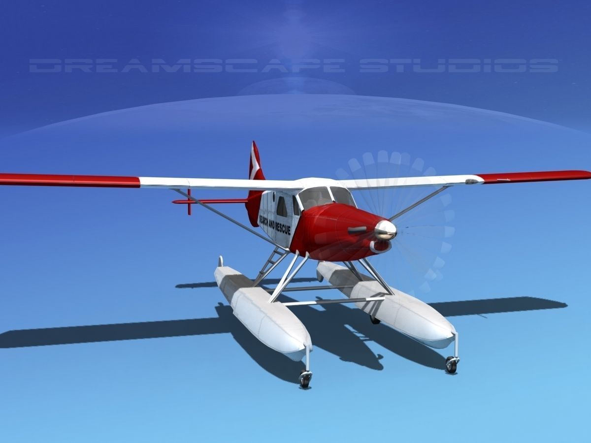 DeHavilland DHC-2 Turbo Beaver V18 3D model_2