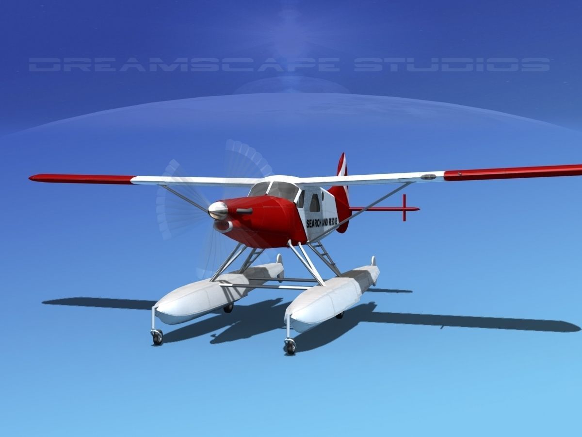 DeHavilland DHC-2 Turbo Beaver V18 3D model_1