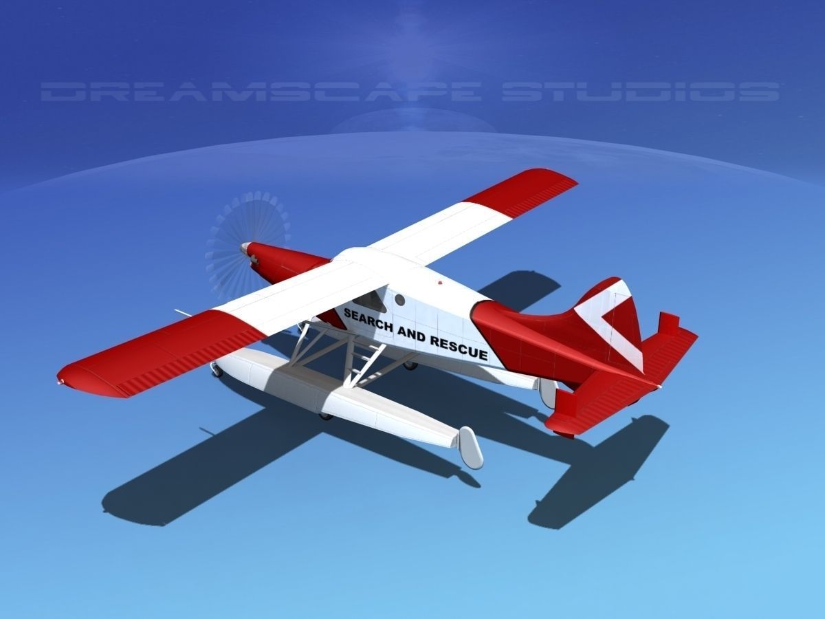 DeHavilland DHC-2 Turbo Beaver V18 3D model_8