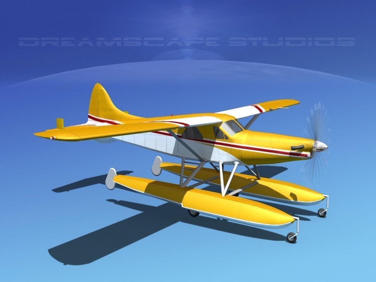 DeHavilland DHC-2 Turbo Beaver V19 3D model_3
