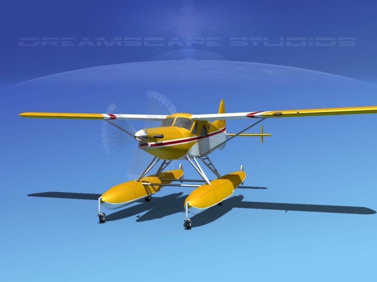 DeHavilland DHC-2 Turbo Beaver V19 3D model_1