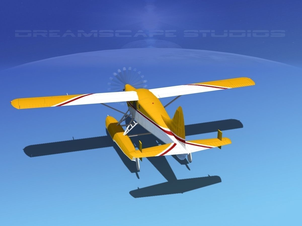 DeHavilland DHC-2 Turbo Beaver V19 3D model_7