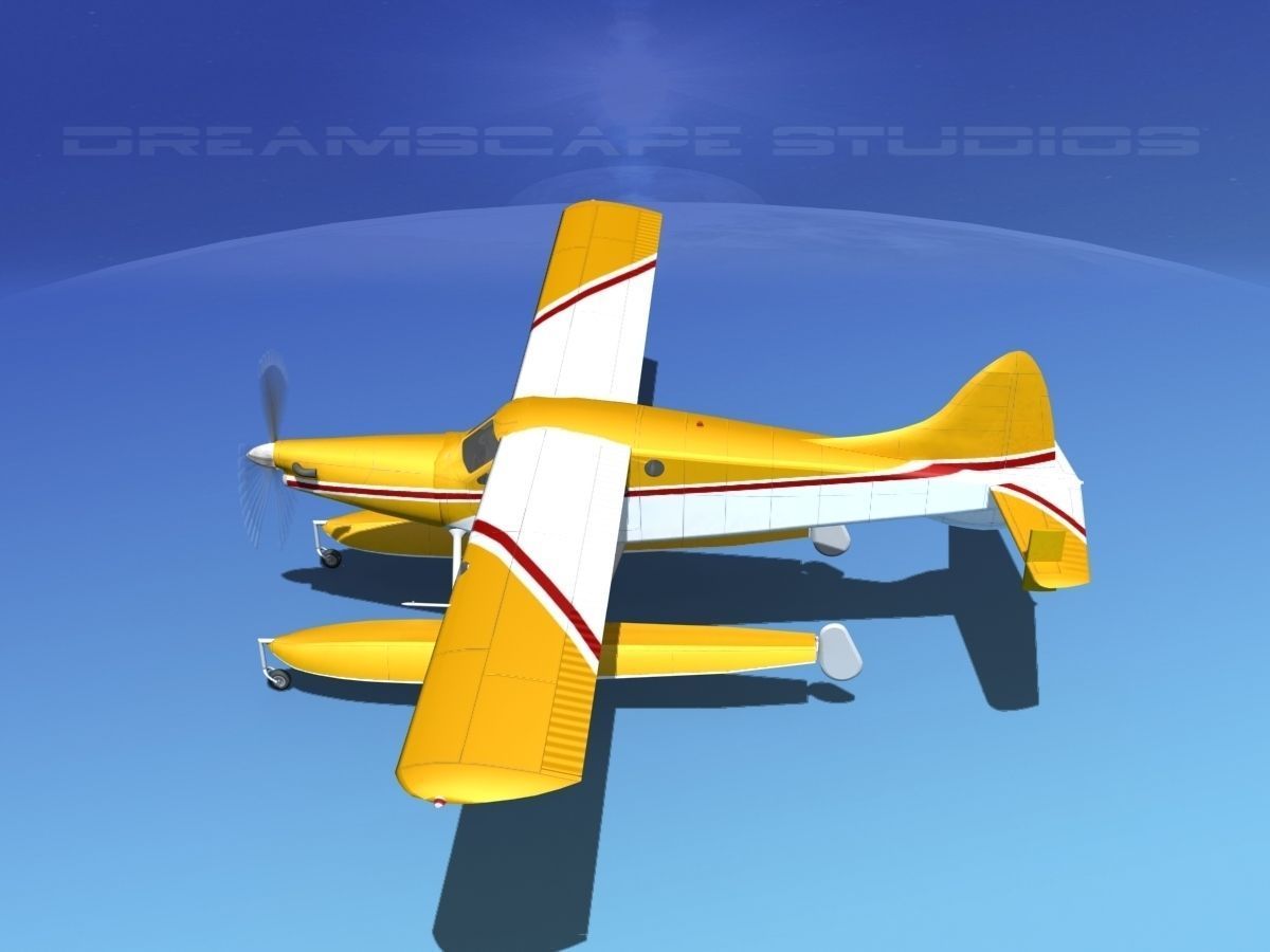 DeHavilland DHC-2 Turbo Beaver V19 3D model_9