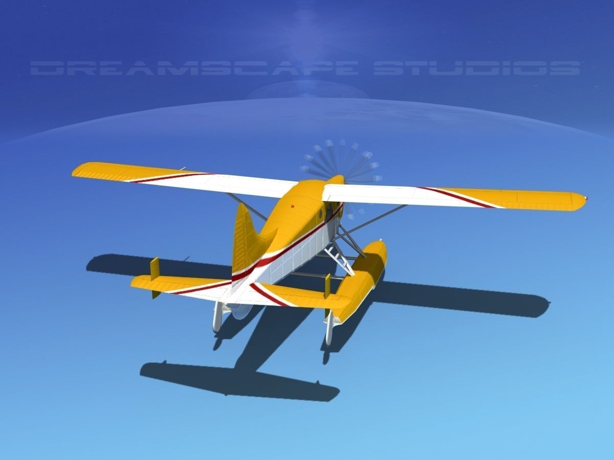 DeHavilland DHC-2 Turbo Beaver V19 3D model_6