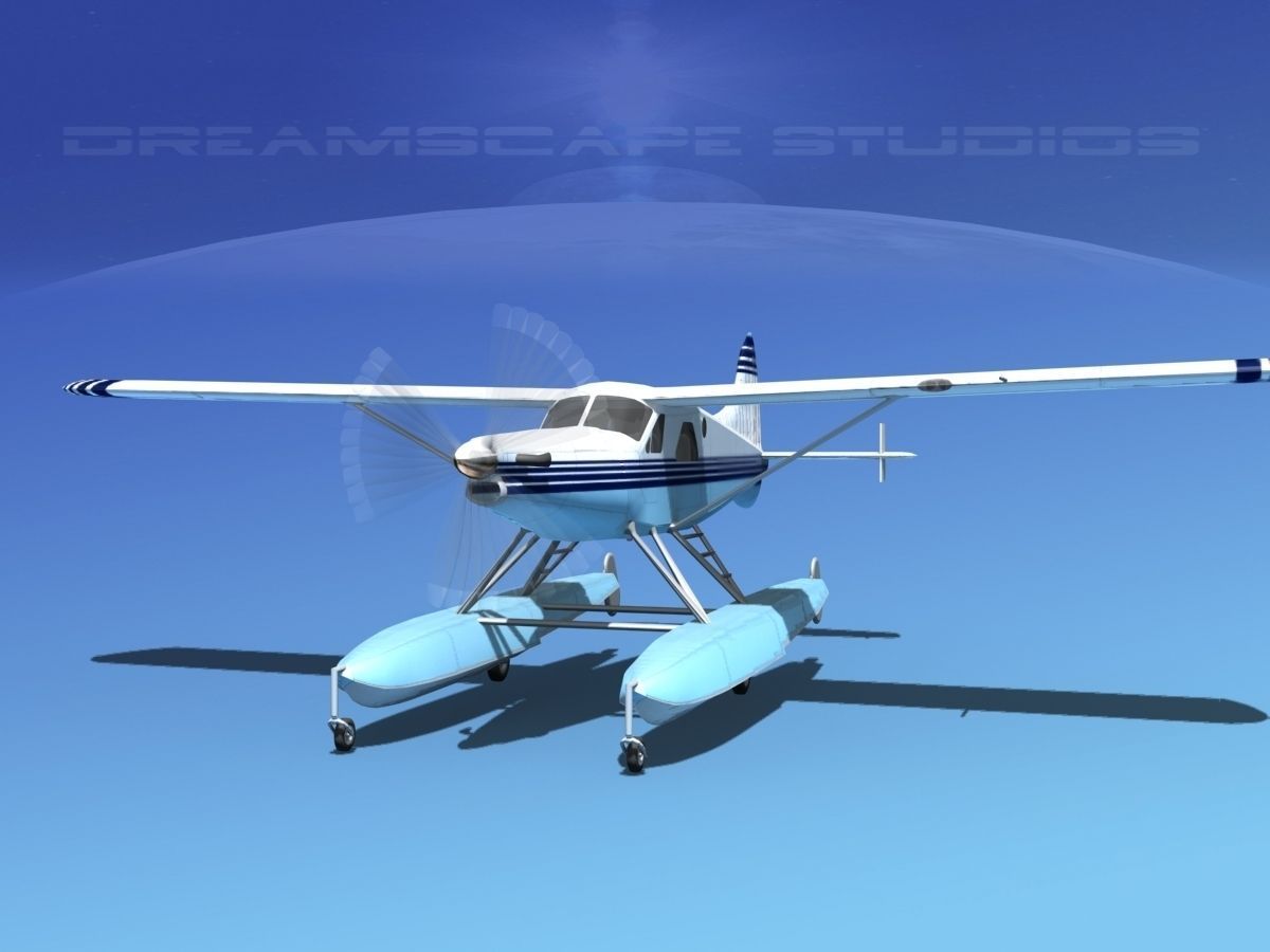 DeHavilland DHC-2 Turbo Beaver V20 3D model_1